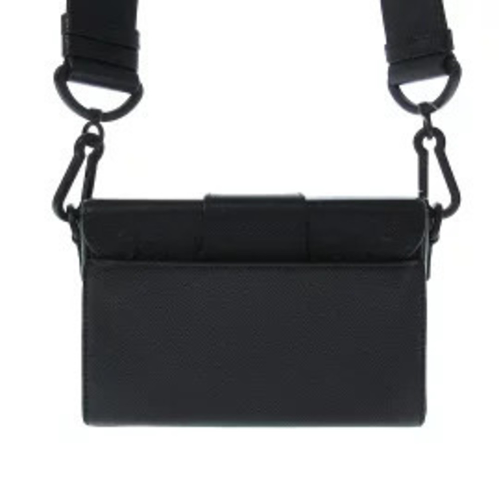 Dior  Montaigne Christian Bag Shoulder Black Leather Black